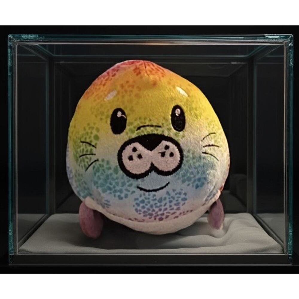 Rare Authentic BUN BUN Stackable Plush Stuffed Seal Baby Soft Toy SF Home